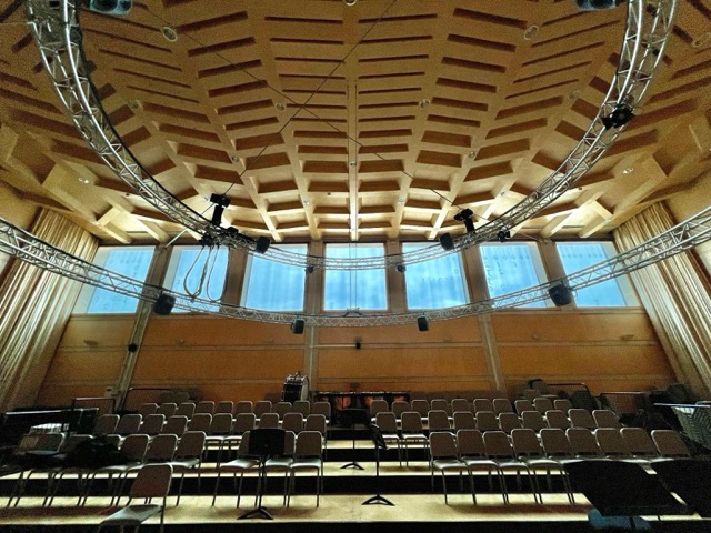 ESMUC orchestra room. Third floor. ©ESMUC